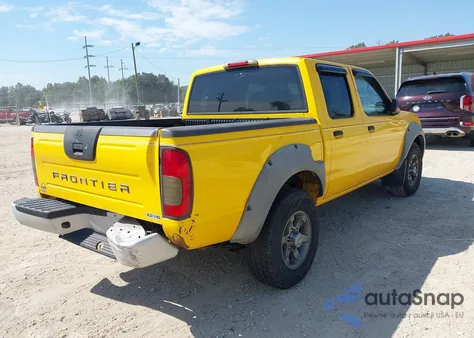 2002 Nissan Frontier Xe-V6 из США, поврежденный, VIN 1N6ED27T02C388853